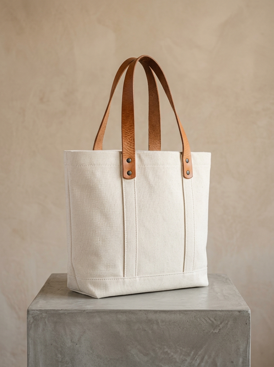 Raw Duck Canvas Tote